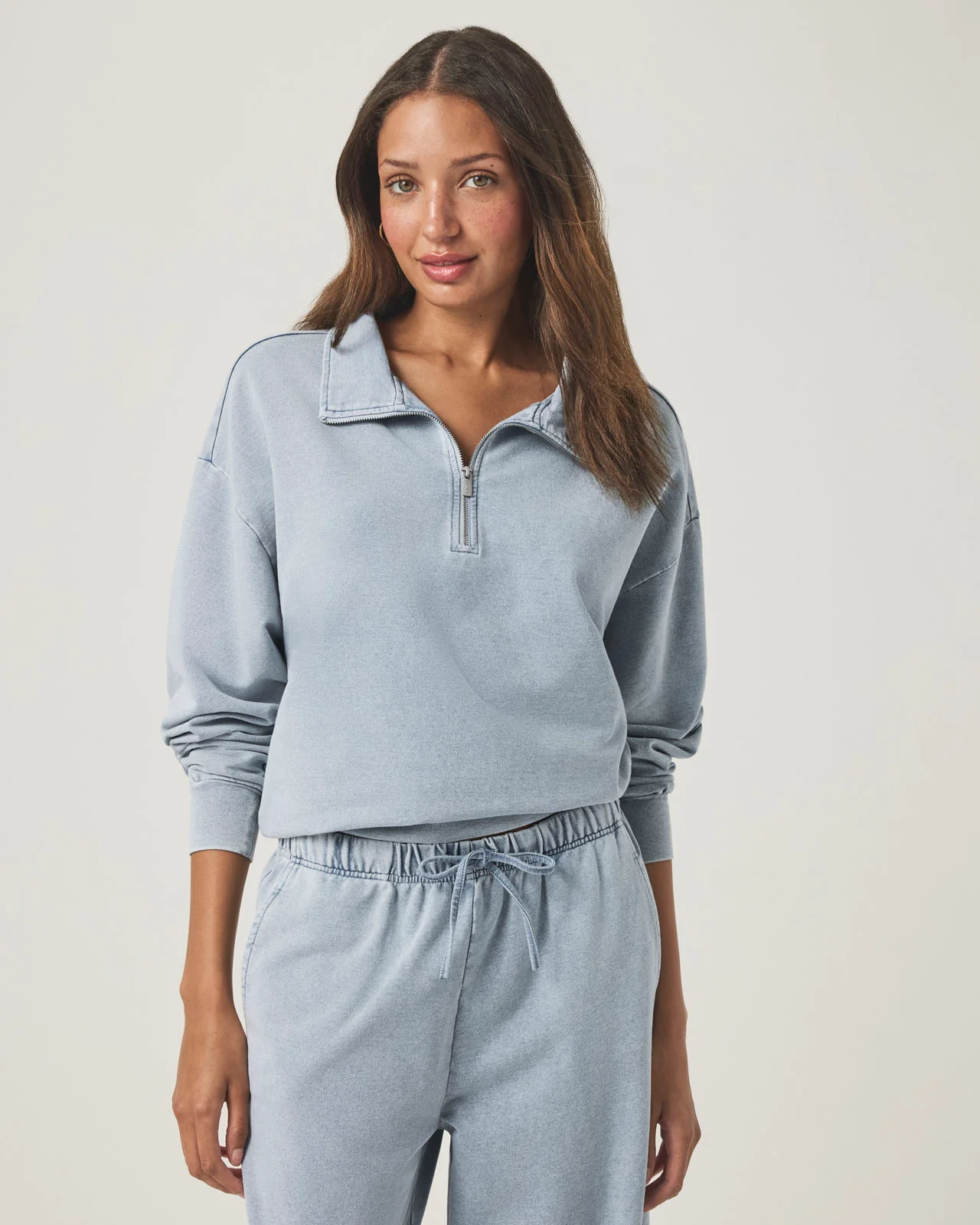 Hayden Terry Quarter Zip Sweatshirt