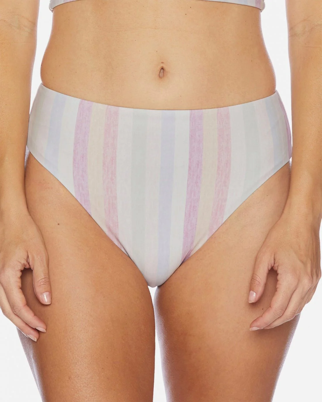 Heather Ombre Stripe High Waist Bottom