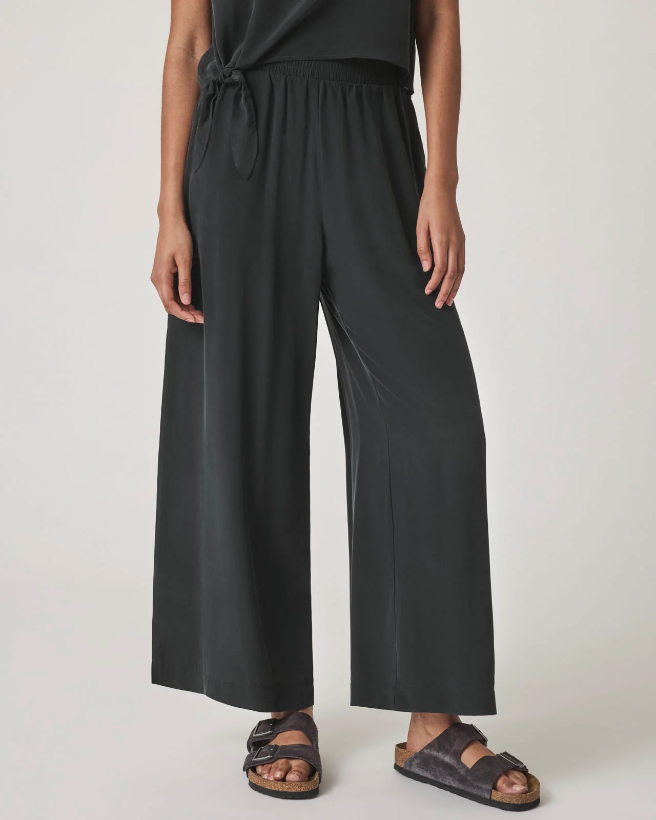 Alessandra Silk Wide Leg Pant