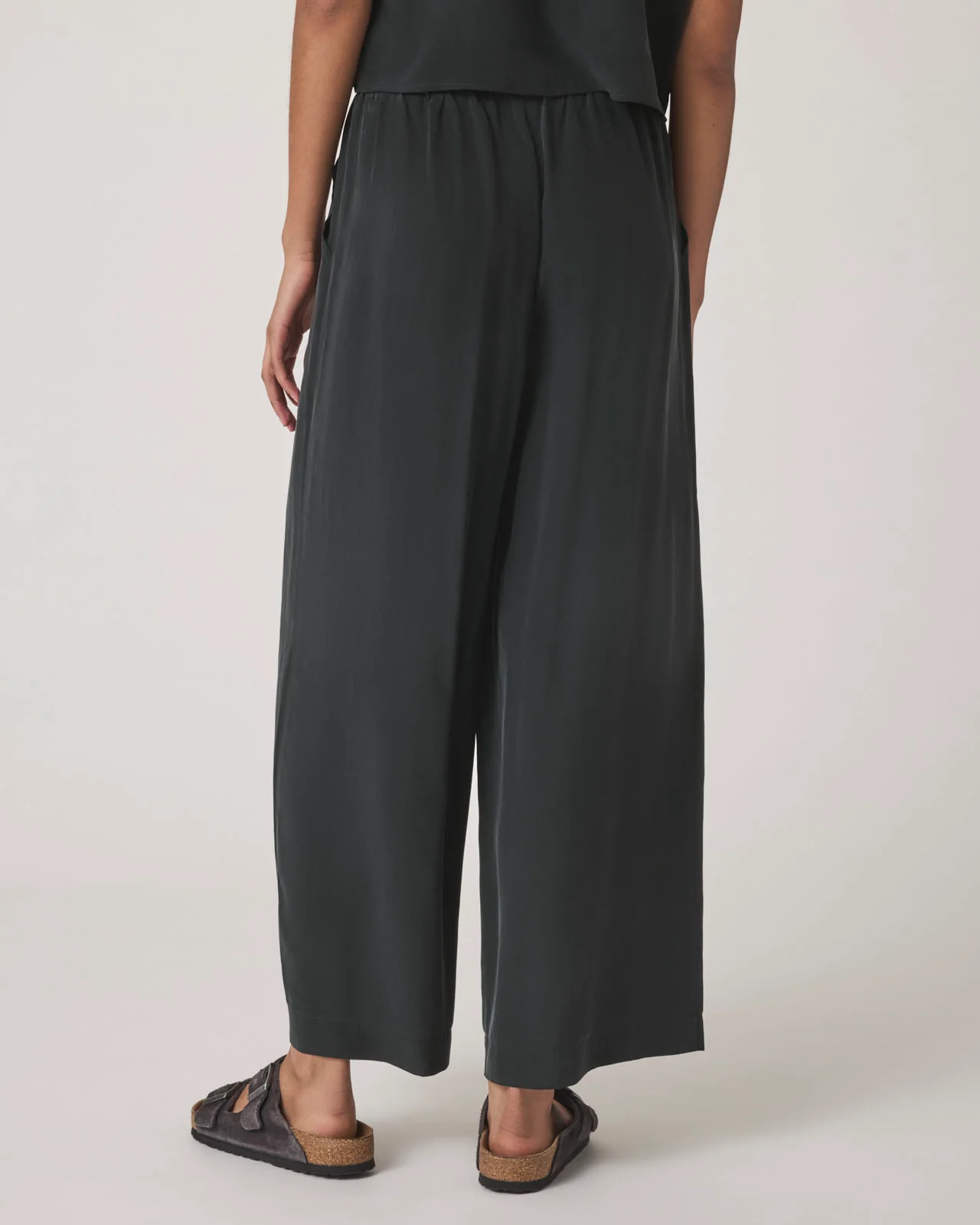 Alessandra Silk Wide Leg Pant