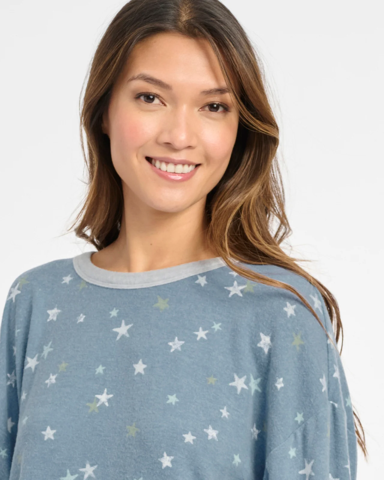 Long Sleeve Blousson Shortie Set