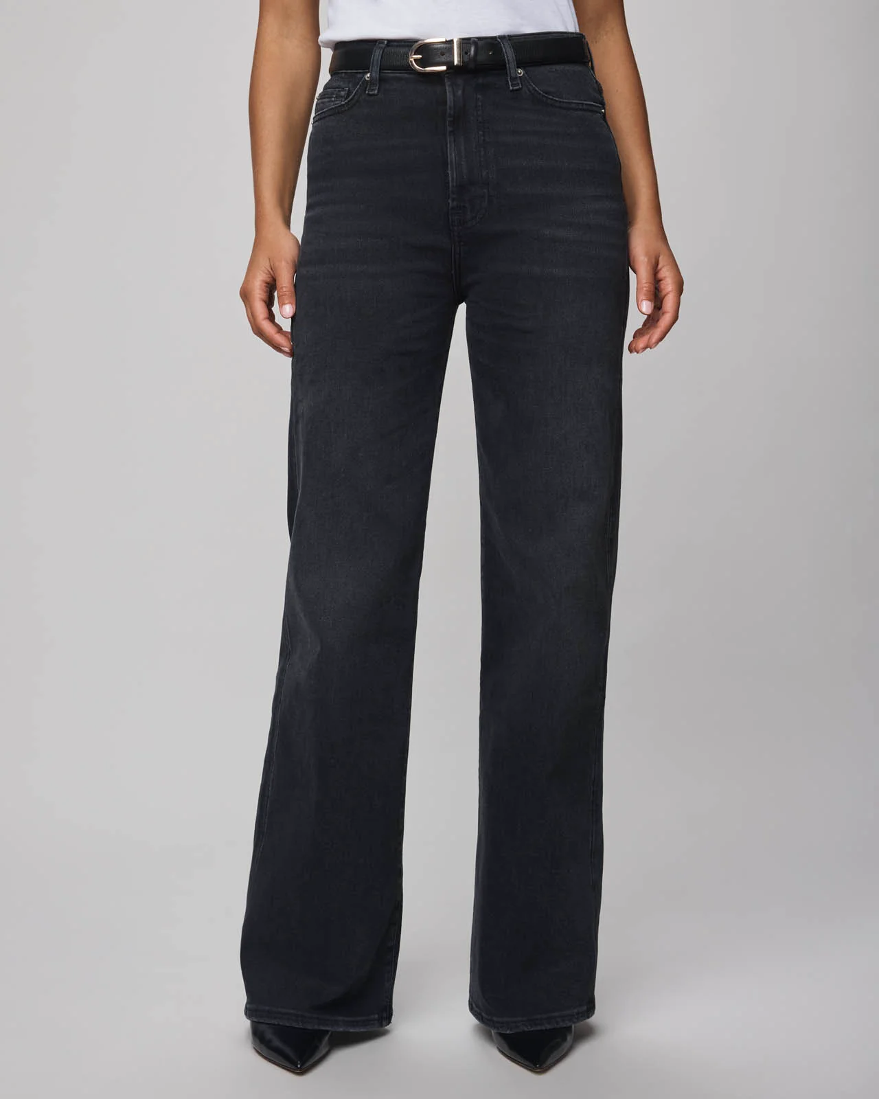 Emma High Rise Jean in Black