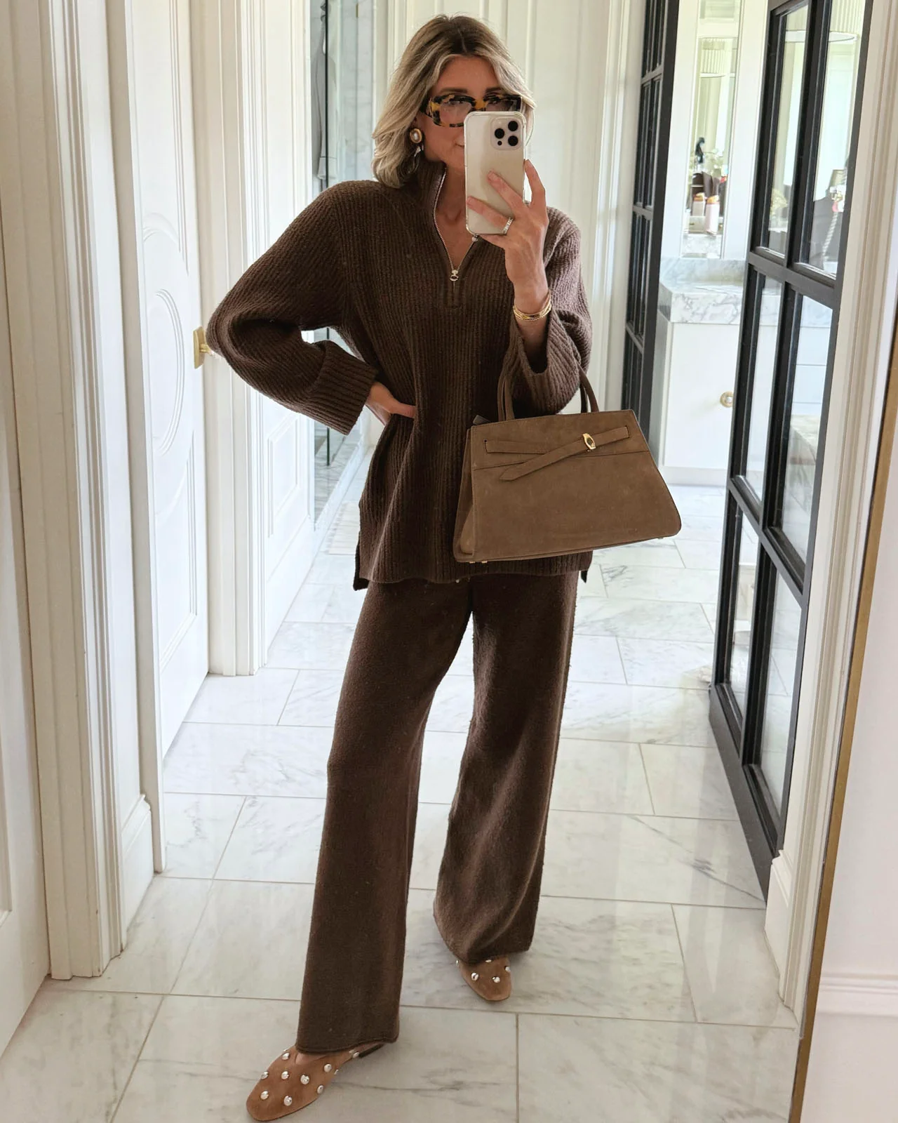 Splendid x @Cellajaneblog Boucle Sweater Pant