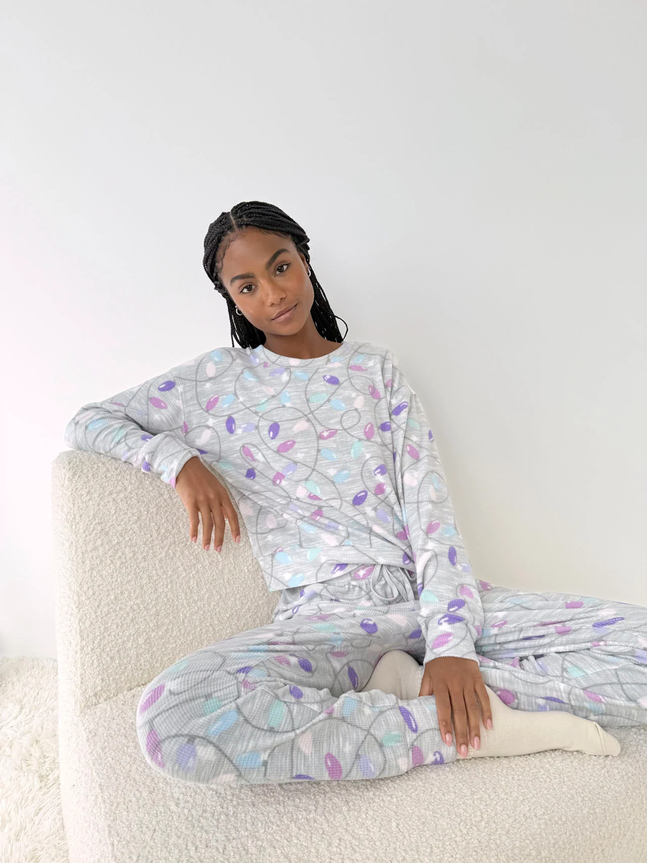 2997-holiday-lights-marna-waffle-pj-set-2.webp Holiday Lights Marna Waffle PJ Set