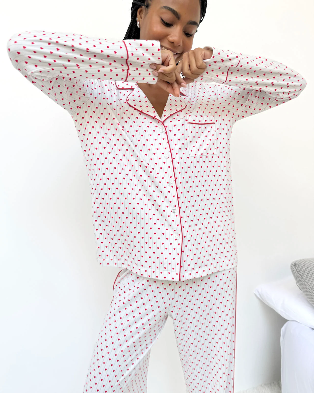 Holiday Hearts Flora Pillowsoft Sleep Set