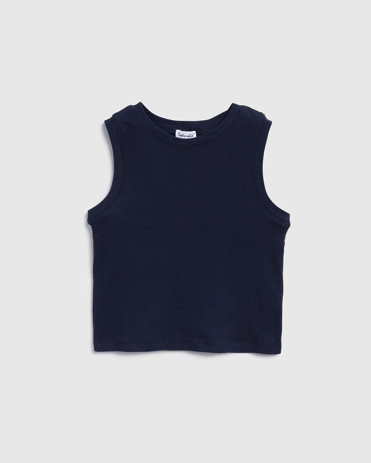 Girls High Neck Tank