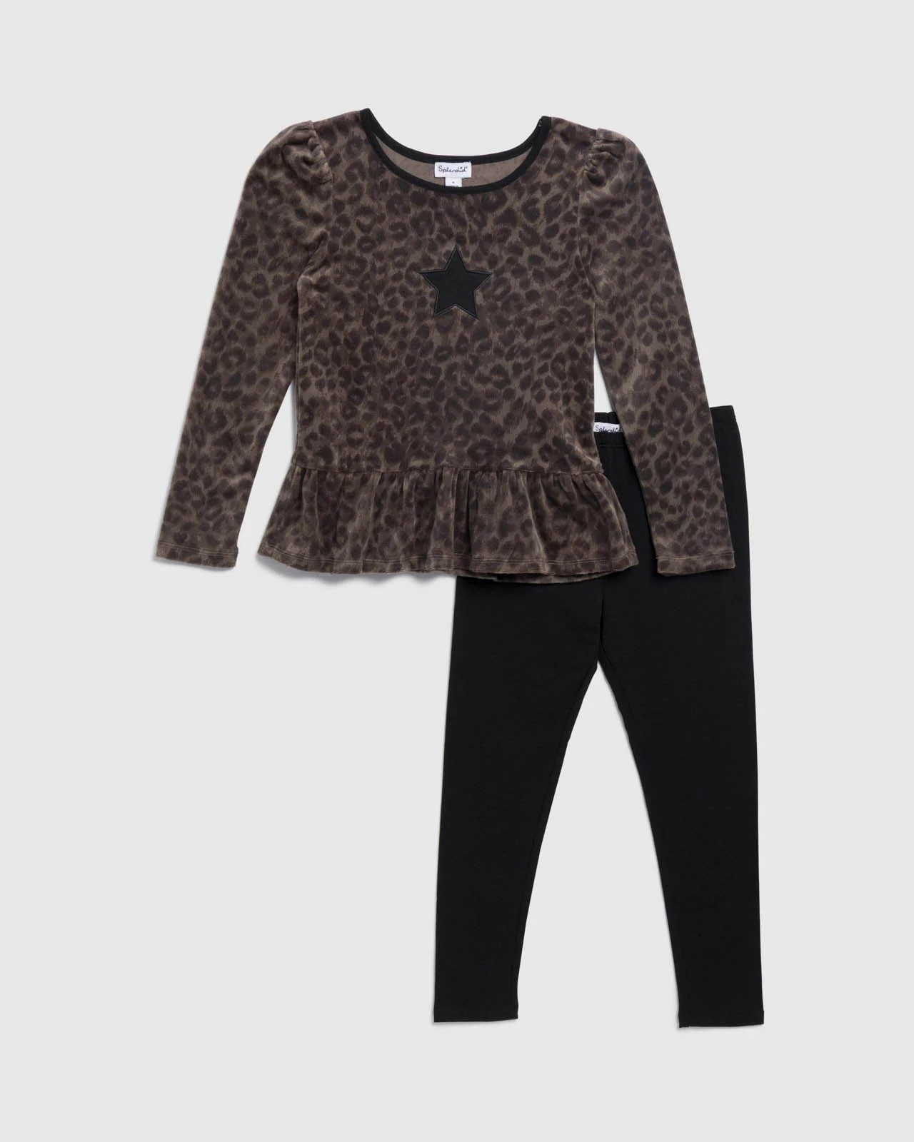 Toddler Girl Cheetah Long Sleeve Set