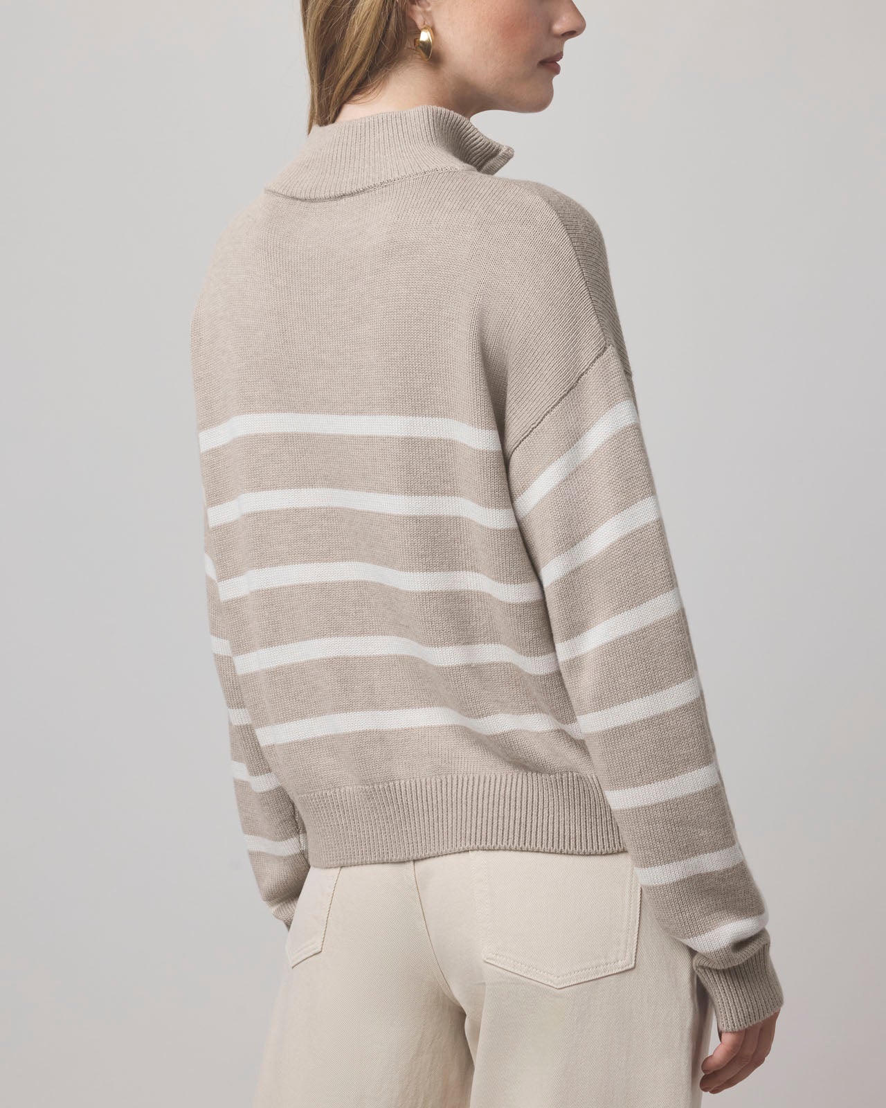 4019-georgie-stripe-quarter-zip-sweater-11.jpg Georgie Stripe Quarter Zip Sweater