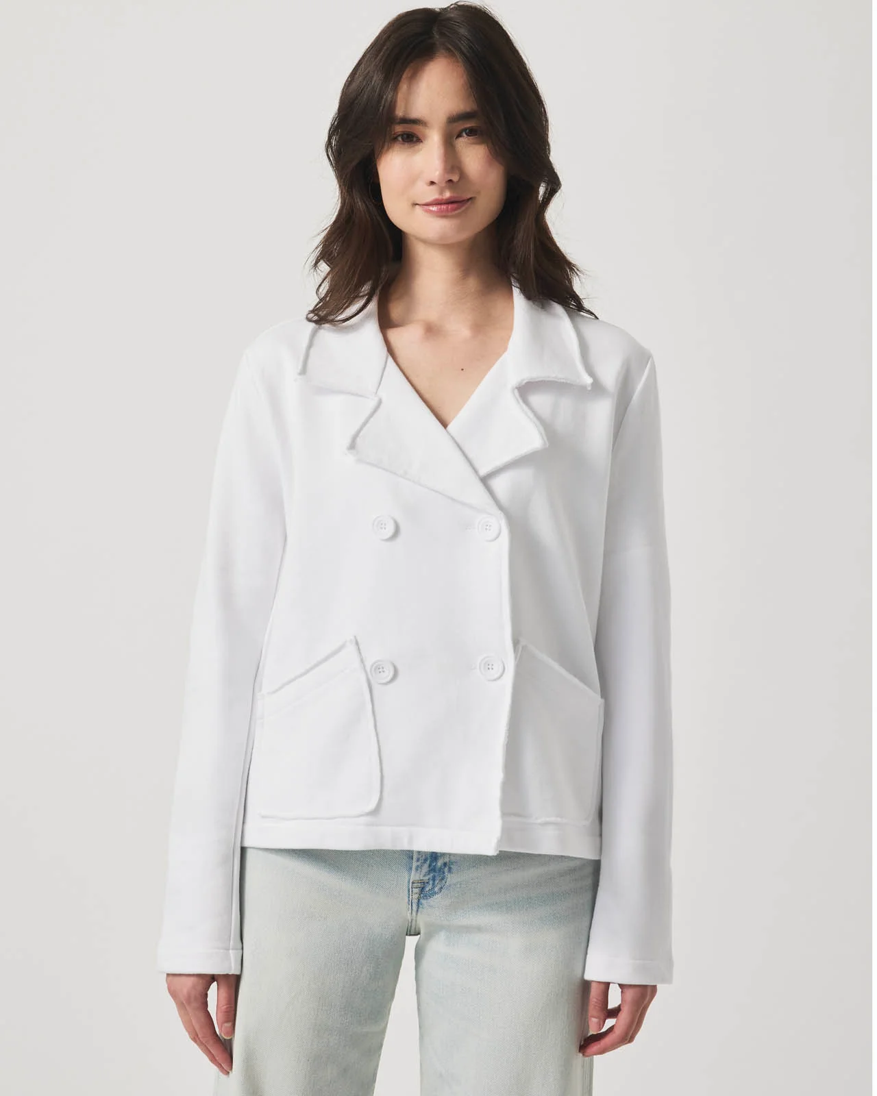 Diana French Terry Blazer