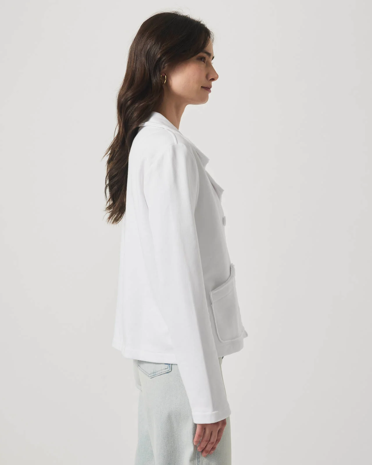 Diana French Terry Blazer