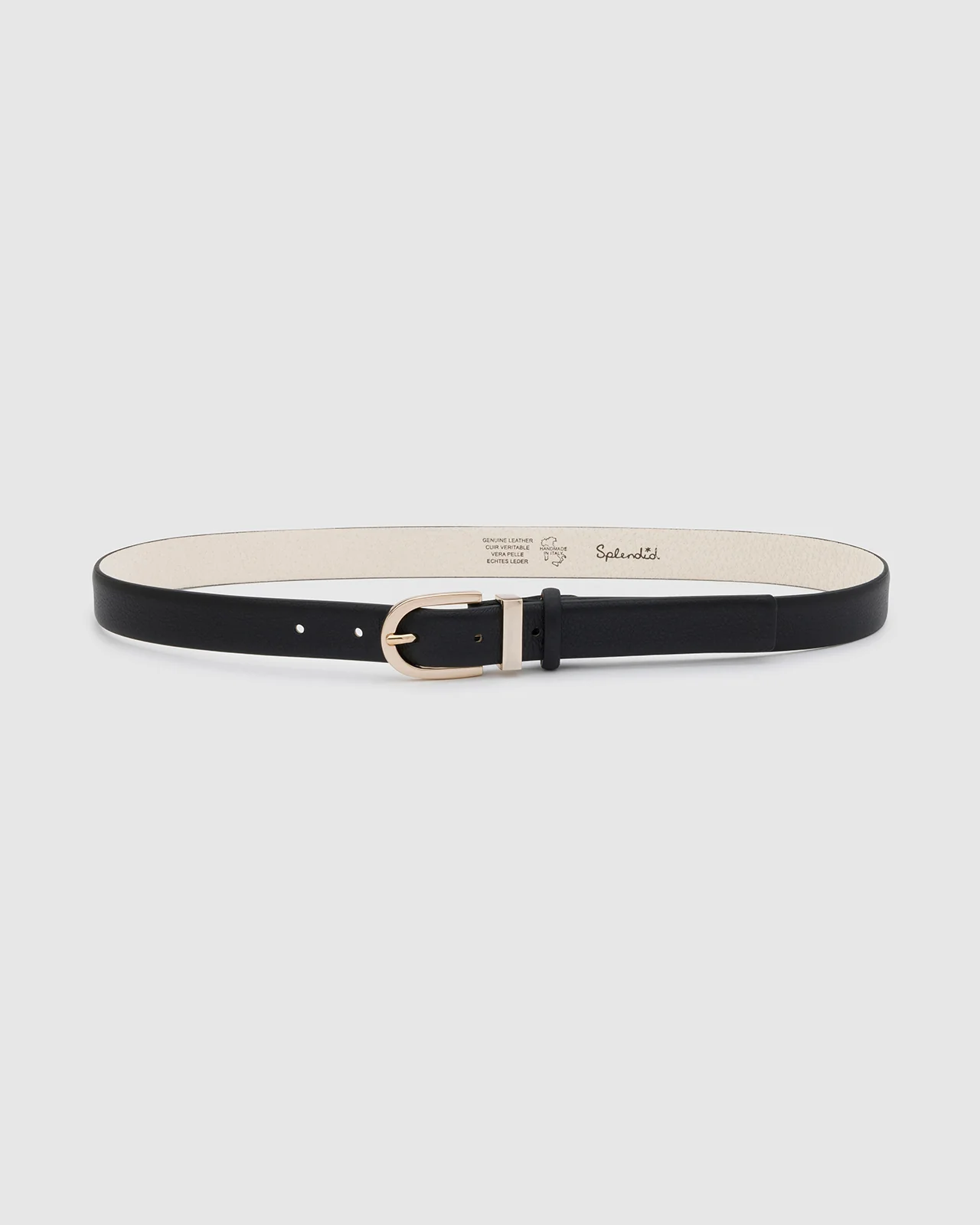 Skinny Leather Belt