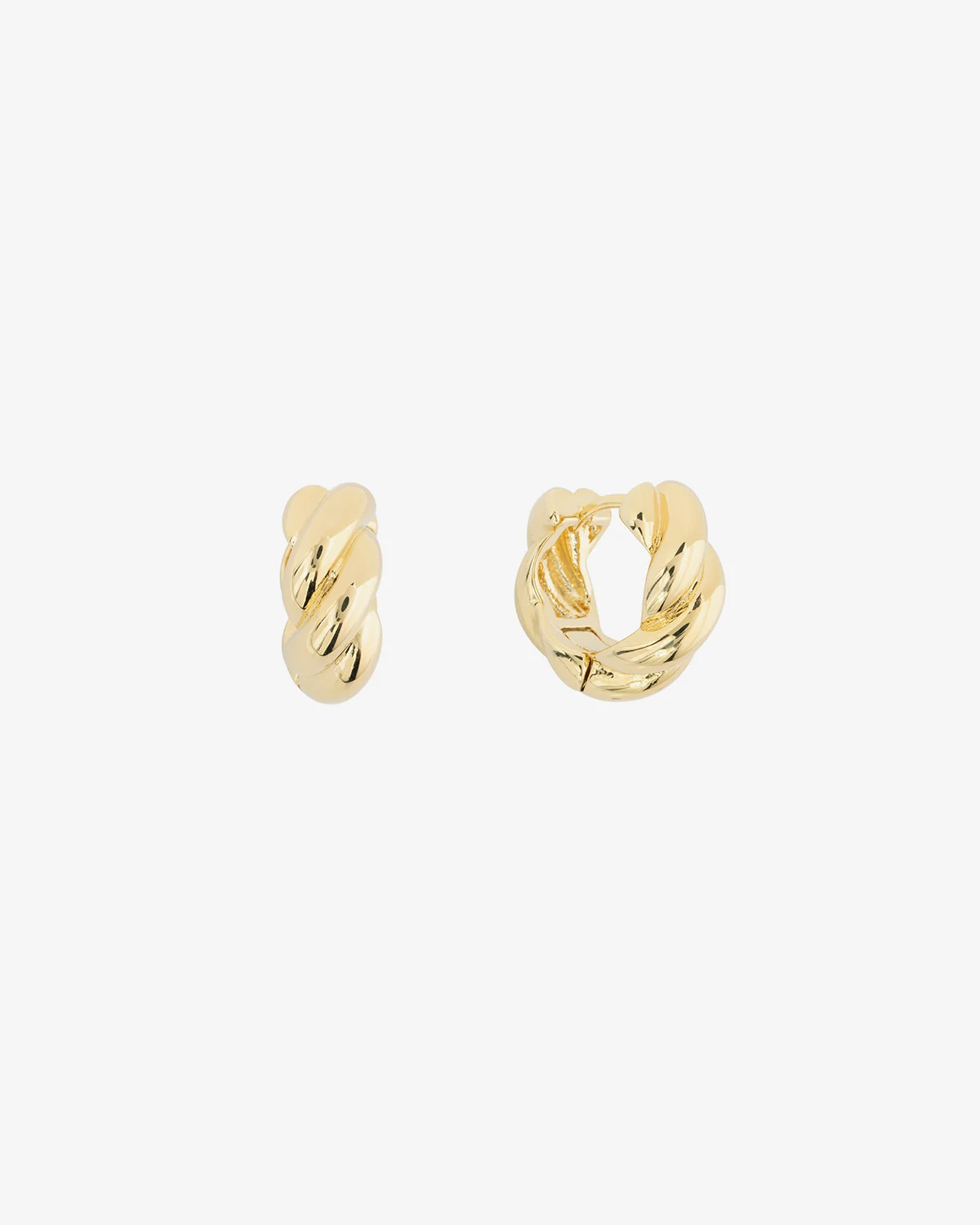 Shashi Waves Hoop Earring