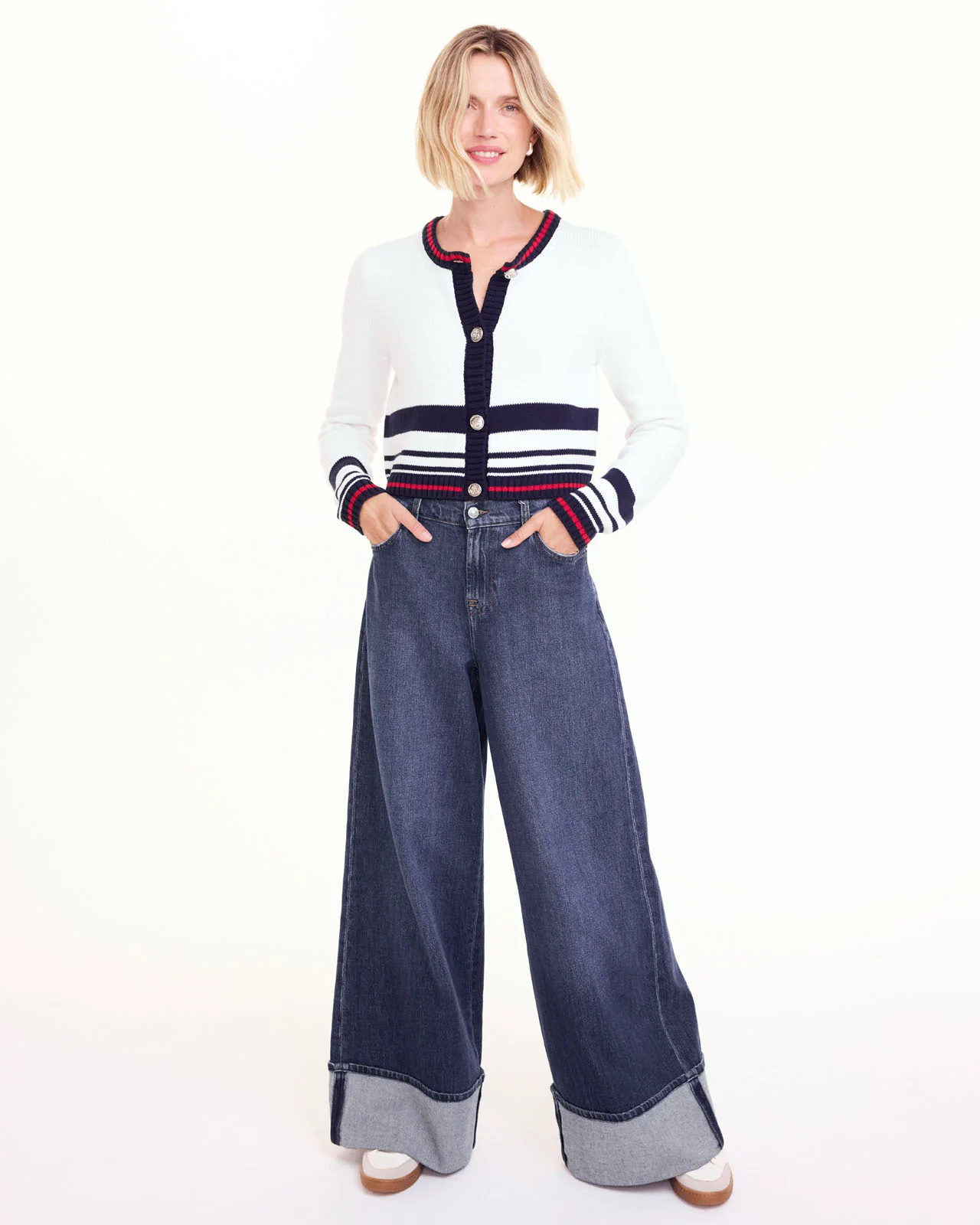 Sailor Stripe Cardigan