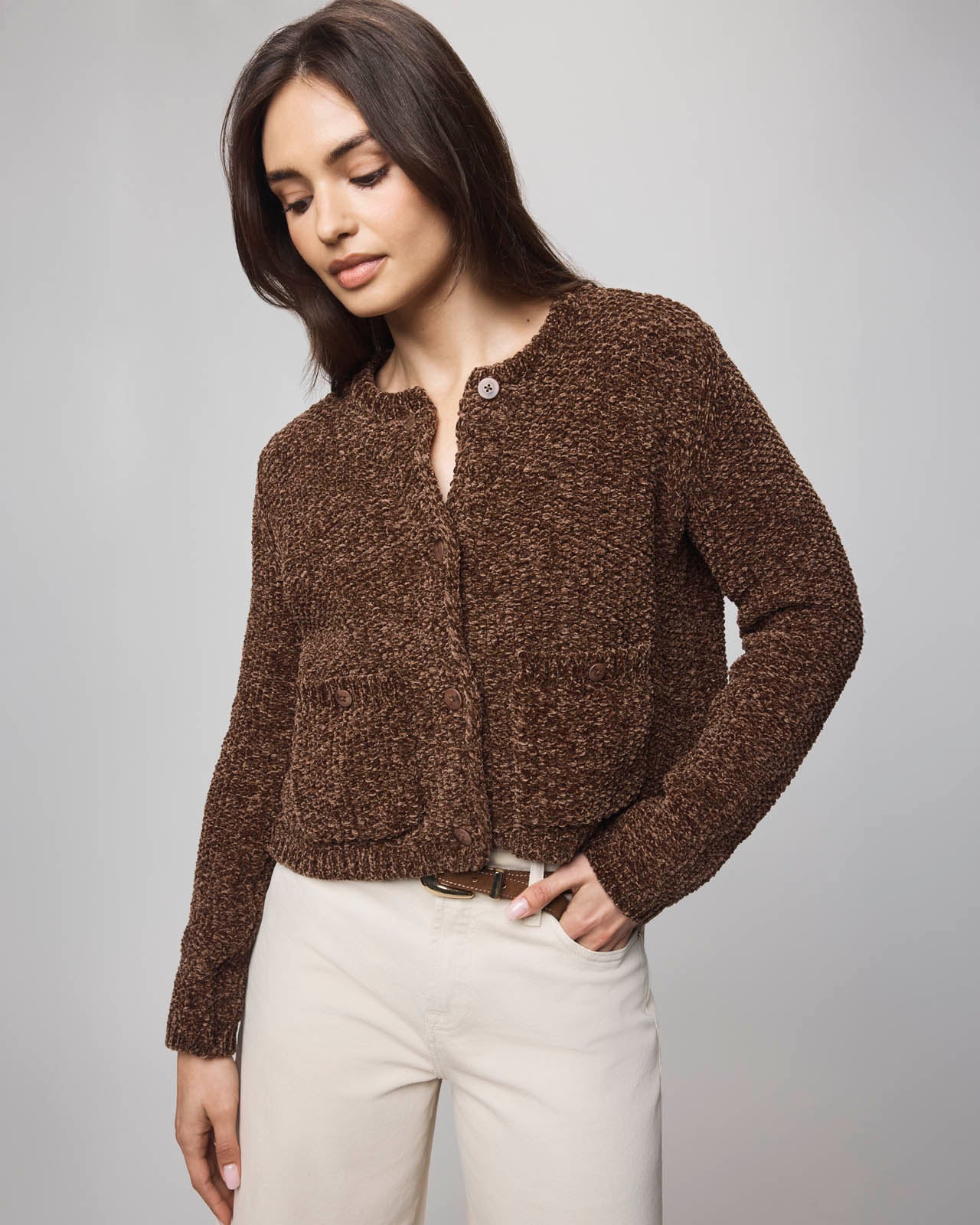 5191-andrea-chenille-crop-cardigan-8.jpg Andrea Chenille Crop Cardigan