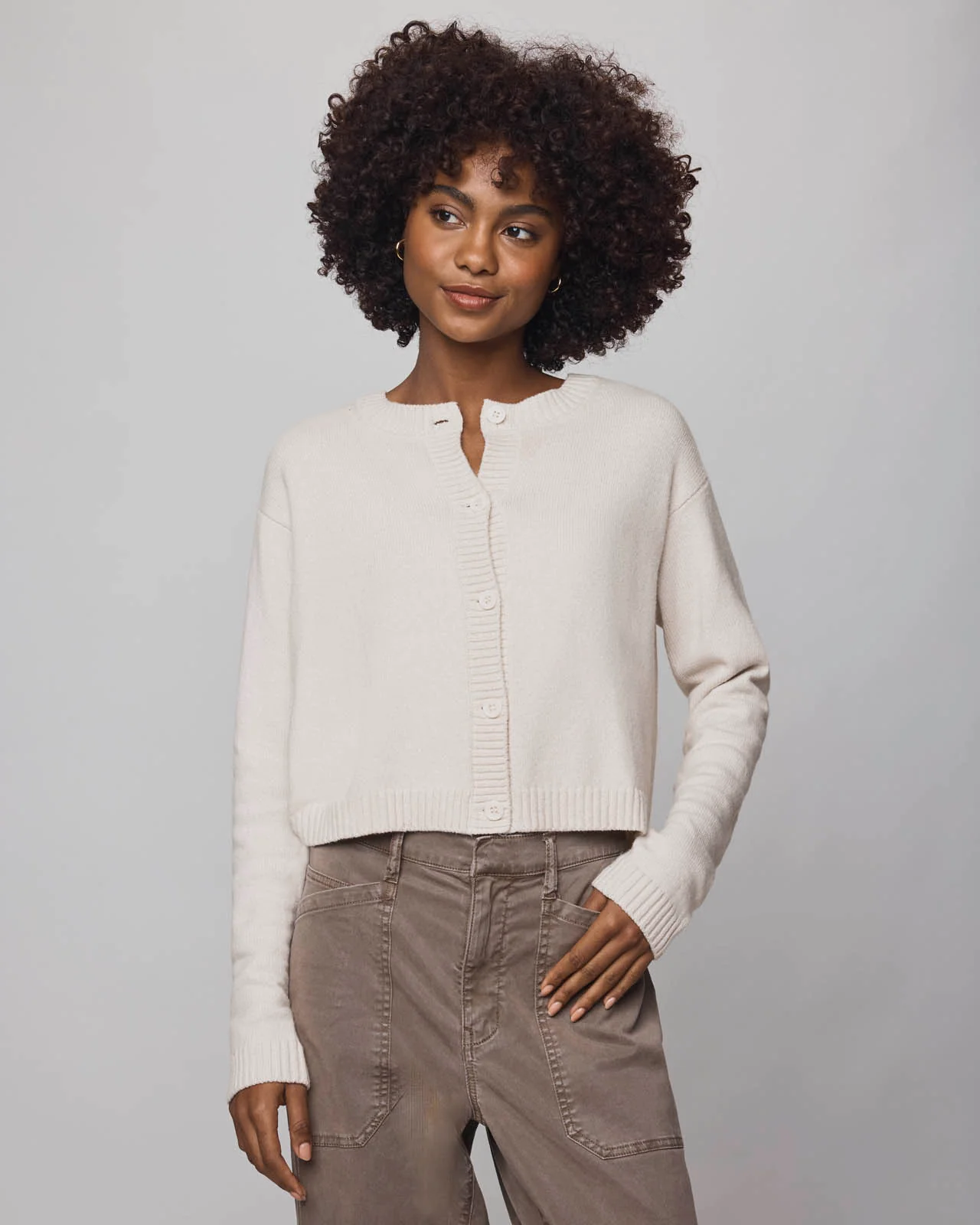 Amber Cropped Cardigan