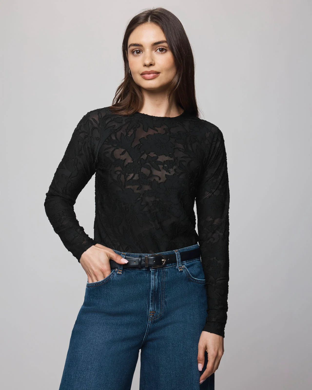 Cecelia Floral Long Sleeve Tee
