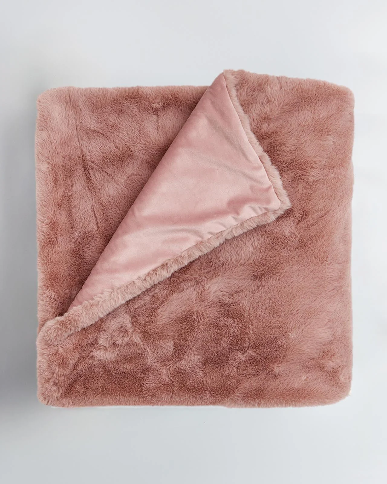 Riley Faux Fur Throw Blanket