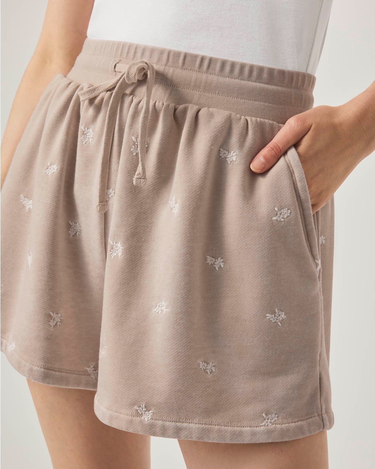 Elise Embroidered Short