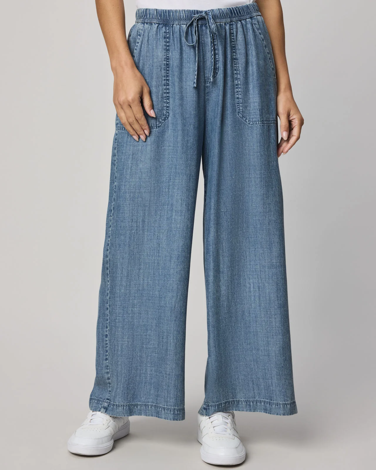 Angie Indigo Palazzo Pant