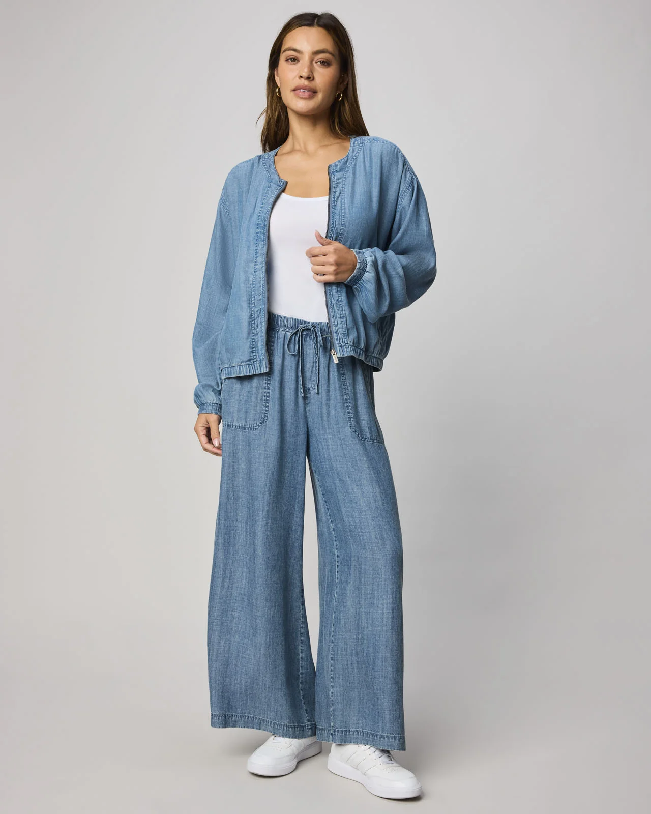 Angie Indigo Palazzo Pant