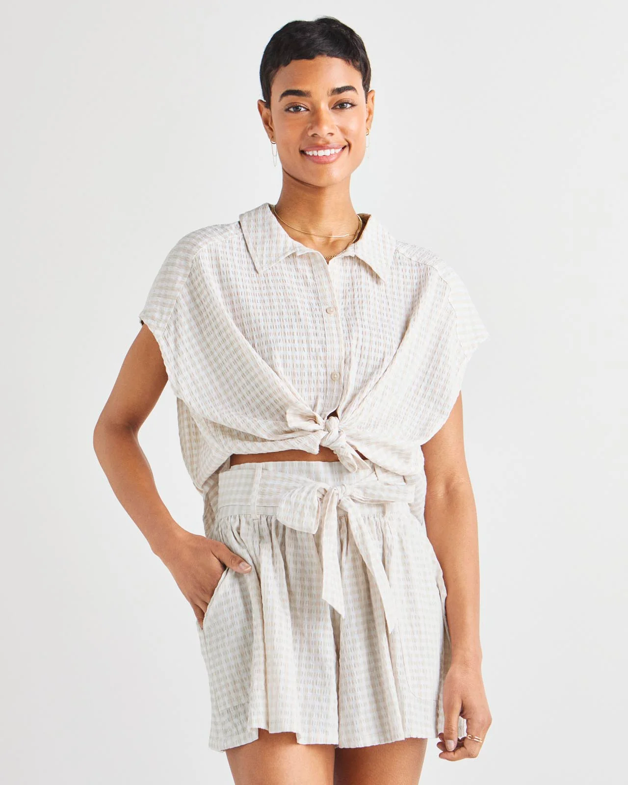 7026-gabrielle-gingham-short-4.webp Gabrielle Gingham Short