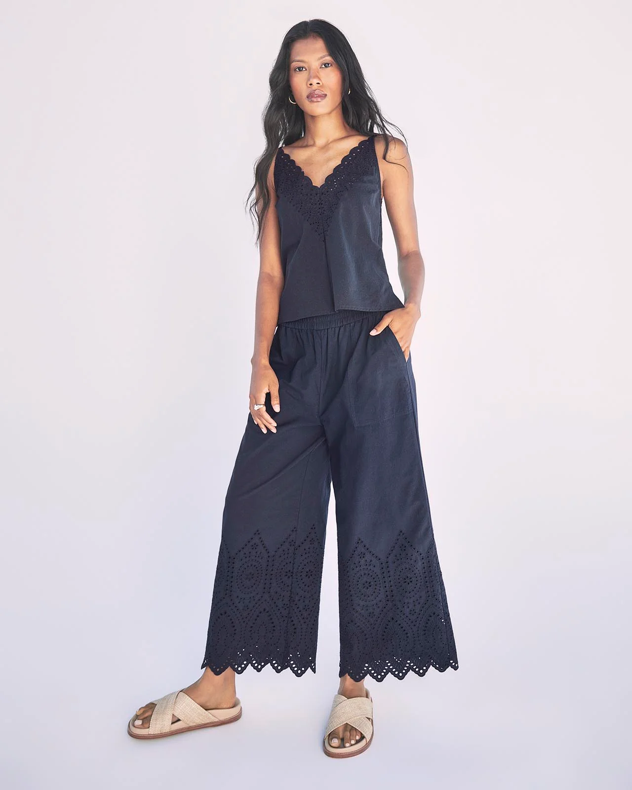Taylor Eyelet Pant