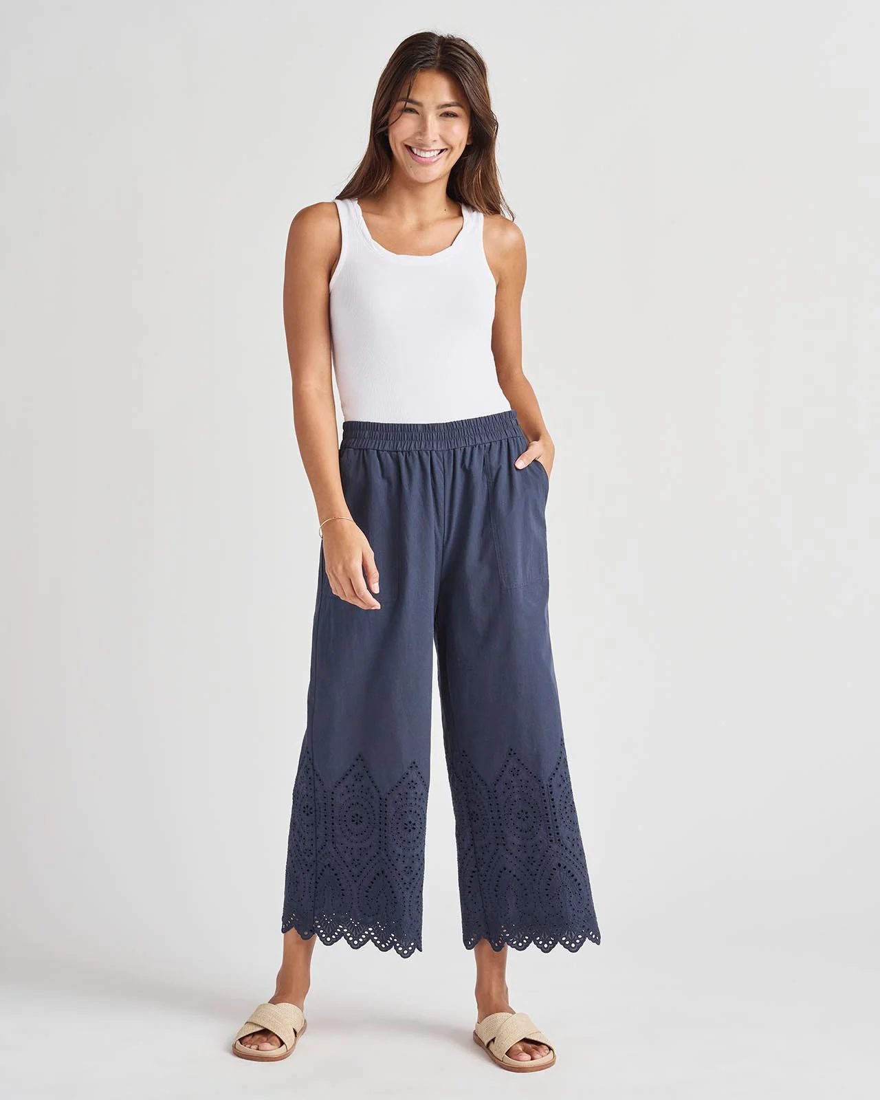Taylor Eyelet Pant